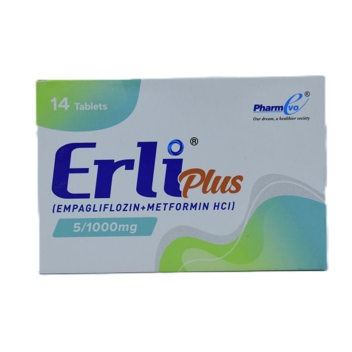 Erli Plus 5mg 1000mg Tablets