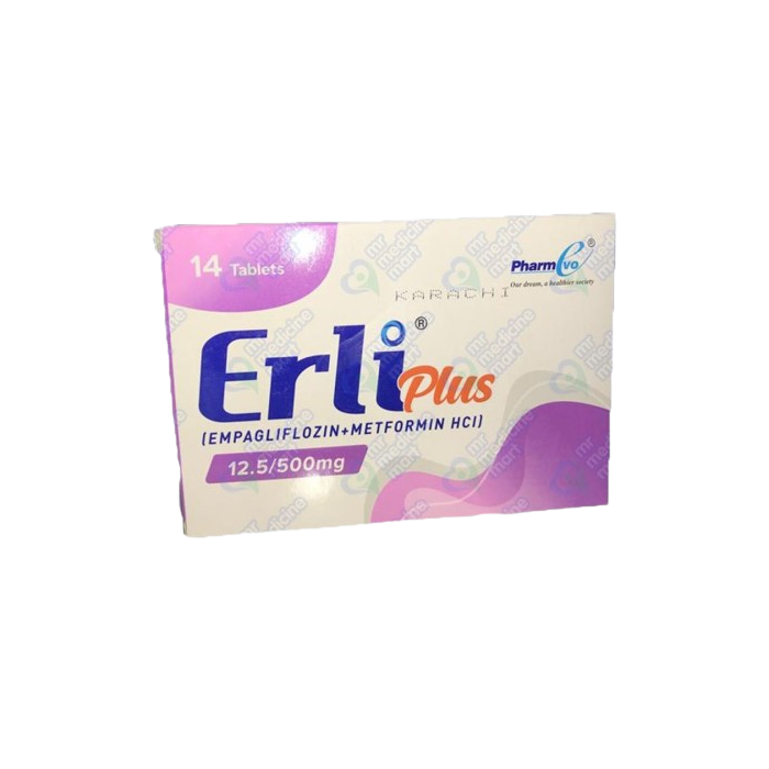 Erli Plus 12.5mg 500mg Tablets