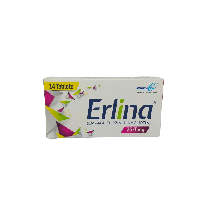Erlina 25mg 5mg Tablets