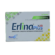 Erlina Plus Xr 12.5 2.5 1000mg Tablets 14s