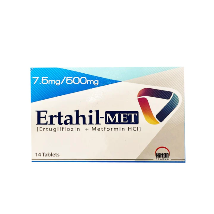 Ertahil Met 7.5mg 500mg Tablets