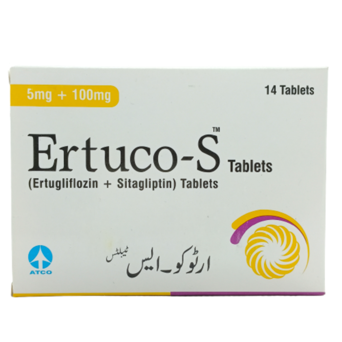 Ertuco-S 5mg/100mg Tablets (14s)