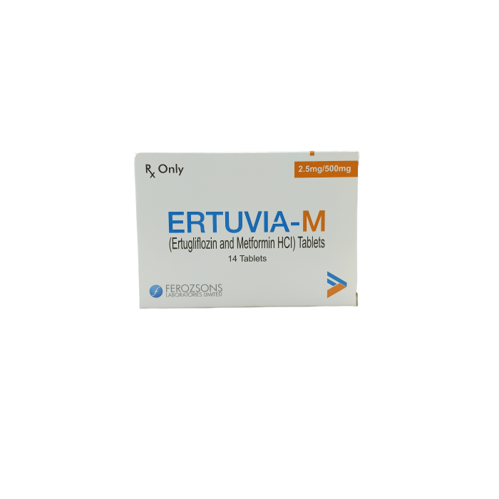 Ertuvia M 2.5mg 500mg Tablets 14s