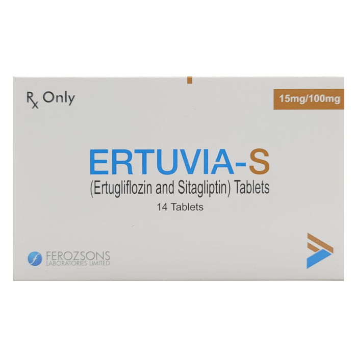 Ertuvia S 15mg 100mg Tablets