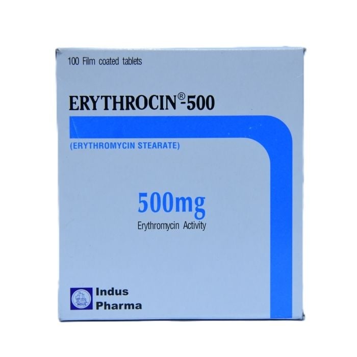 Erythrocin 500mg Tab 50s