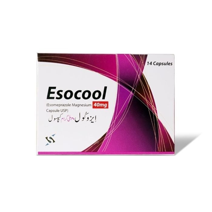 Esocool 40mg Cap