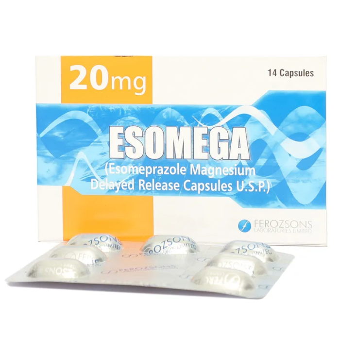 Esomega 20mg Capsules