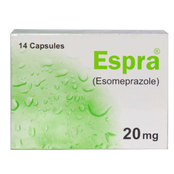 Espra 20mg Capsules (14s)
