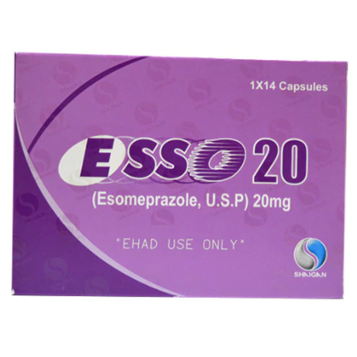 Esso 20mg Capsules (14s)