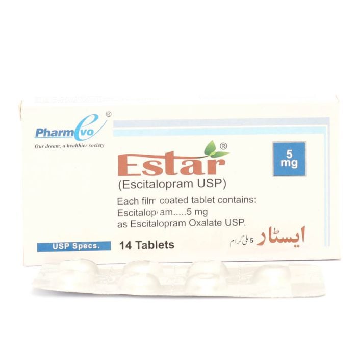 Estar 5mg Tablets