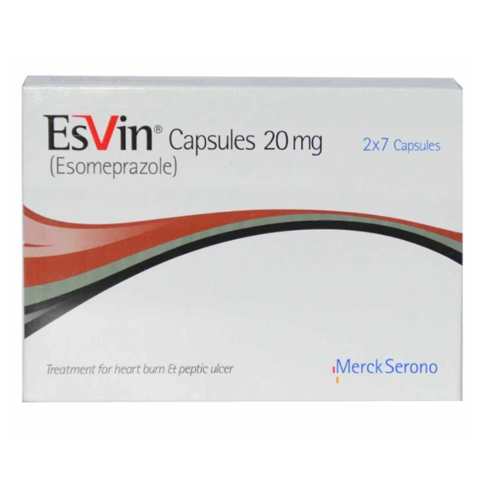 Esvin 20mg Capsules (14s)