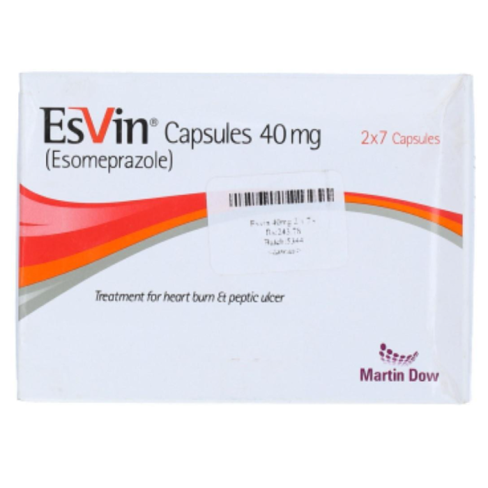 Esvin 40mg Capsules (14s)