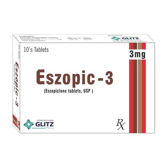 Eszopic 3mg Tablets (10s)
