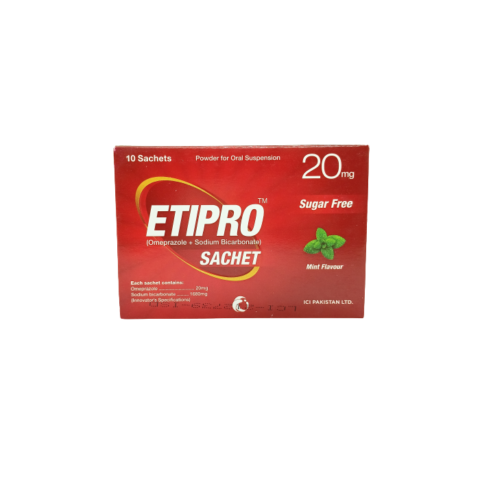 Etipro 20mg Sachet 10s