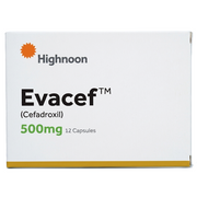 Evacef 500mg Capsules (12s)