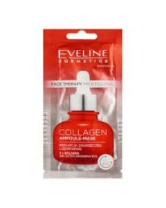 Eveline collagen ampoule face sheet mask 8ml