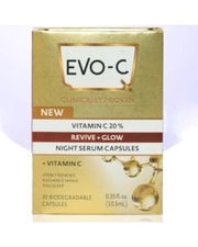 Evo C Vitamin C 20% Capsules 30s Cream