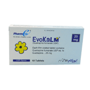Evokalm 25mg Tablets