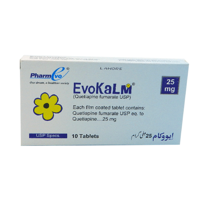 Evokalm 25mg Tablets