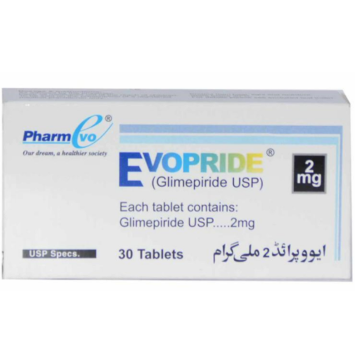 Evopride 2mg Tablets (30s)