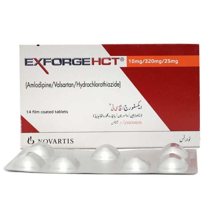 Exforge Hct 10mg 320mg 25mg Tablets