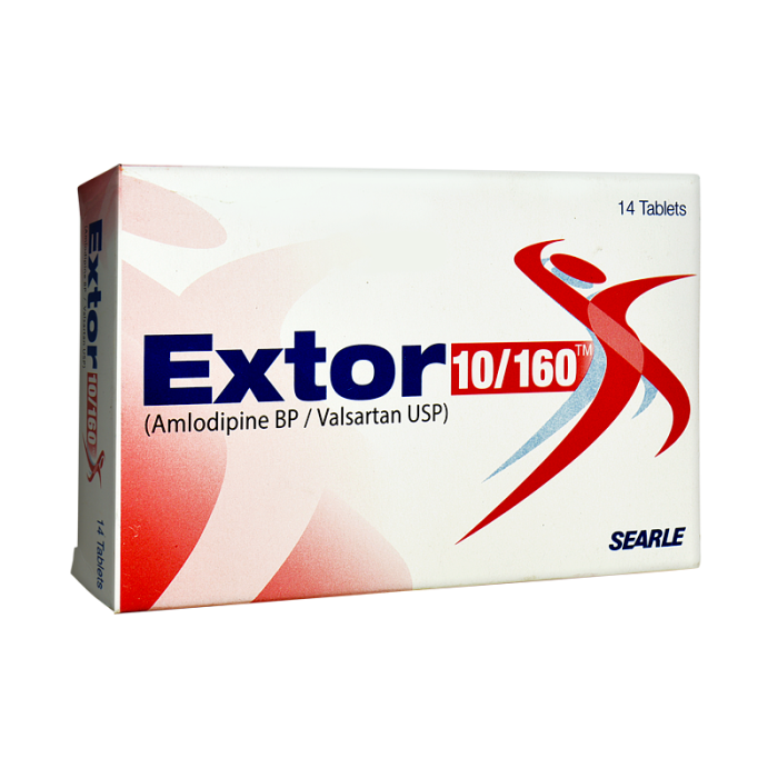 Extor 10 160mg Tablets