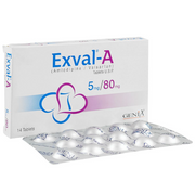 Exval A 5mg/80mg Tablets (14s)