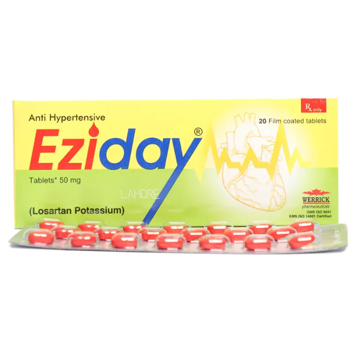 Eziday 50mg Tablets