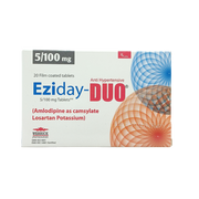 Eziday Duo 5mg 100mg Tablets 14s