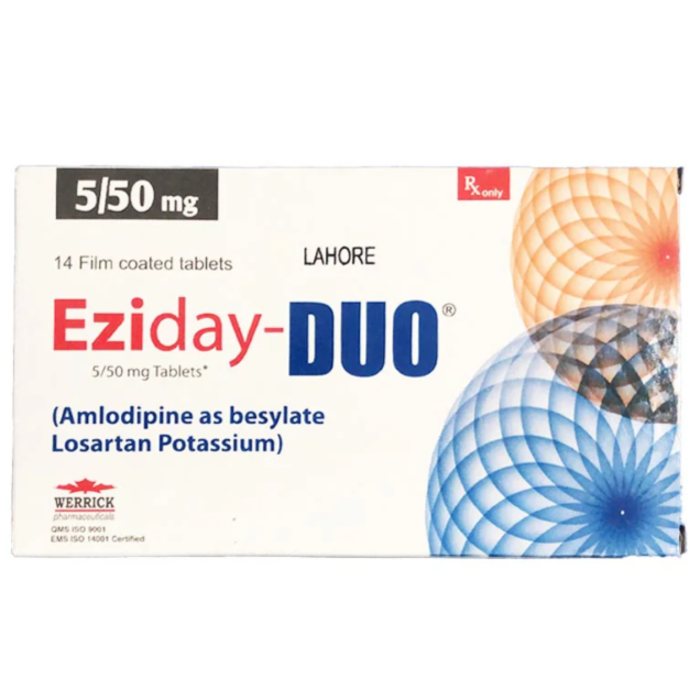 Eziday Duo 5mg/50mg Tablets (14s)