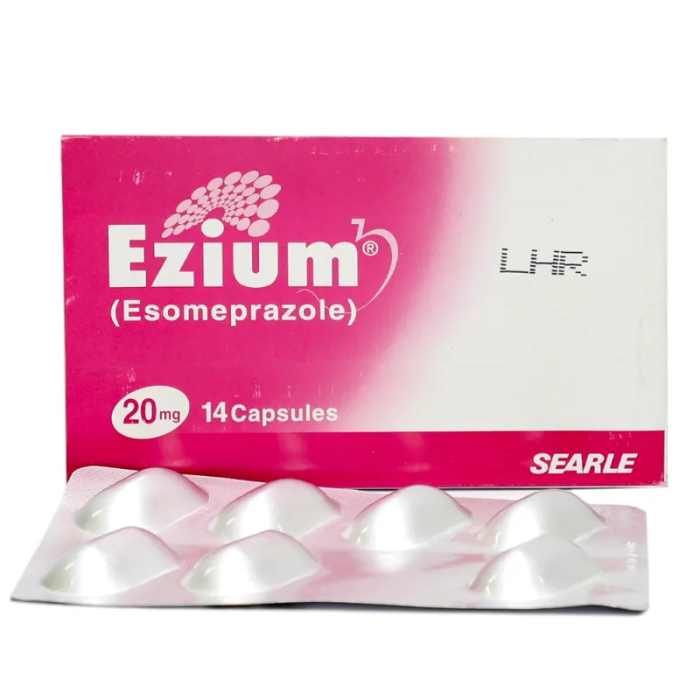 Ezium 20mg Capsules
