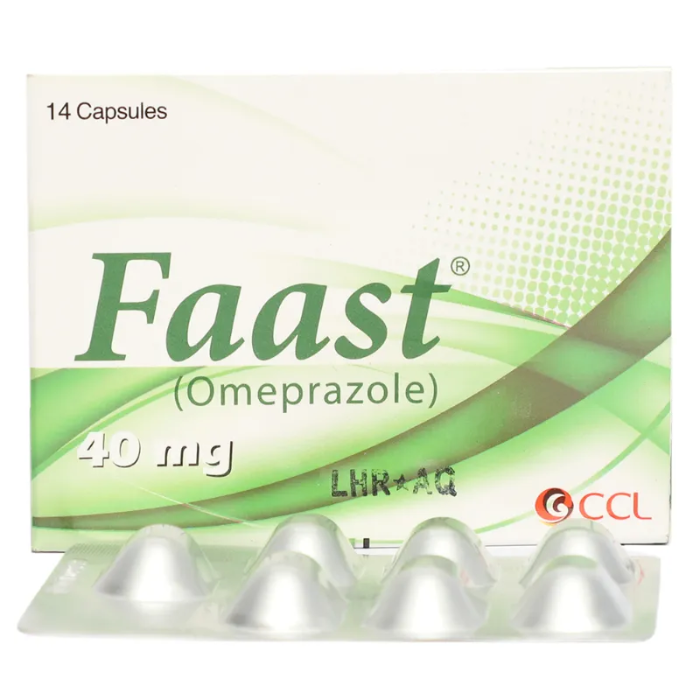 Faast 40mg Capsules (14s)