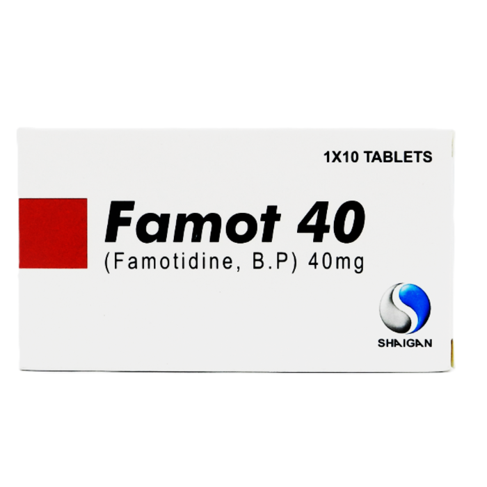 Famot 40mg Tablets (10s)