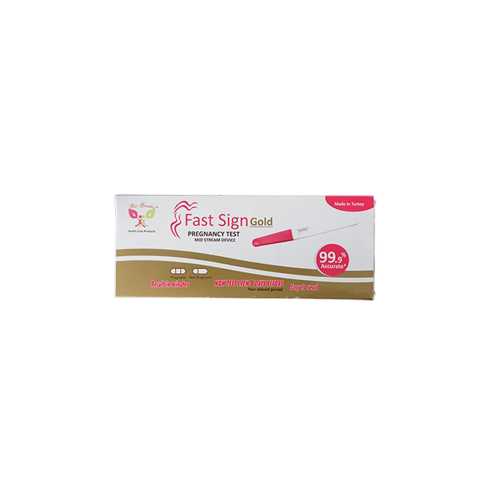 Fast Sign Gold Pregnancy Test Strip