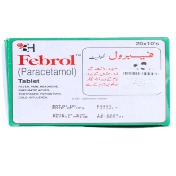 Febrol 500mg Tablets (10s)