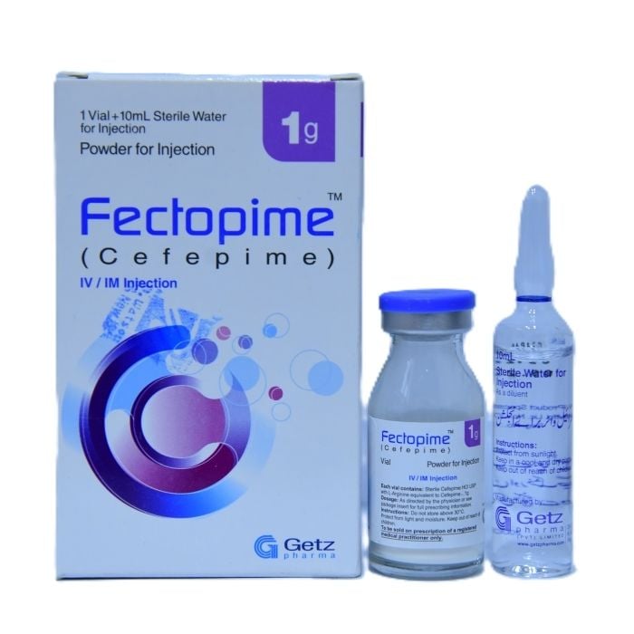 Fectopime 1g Inj Ivim