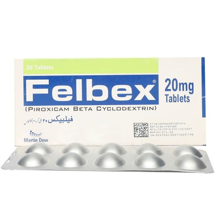 Felbex 20mg Tablets