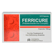 Ferricure 150mg Capsules