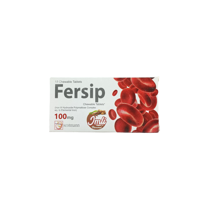 Fersip 100mg Chewable Tablets