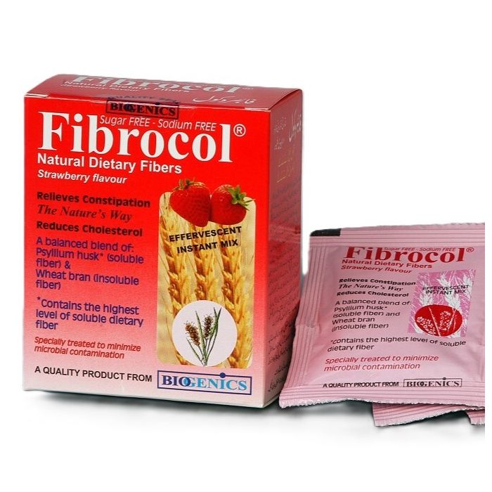 Fibrocol Sachets Strawberry
