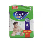 Fine Baby Diapers Size 4 80pcs
