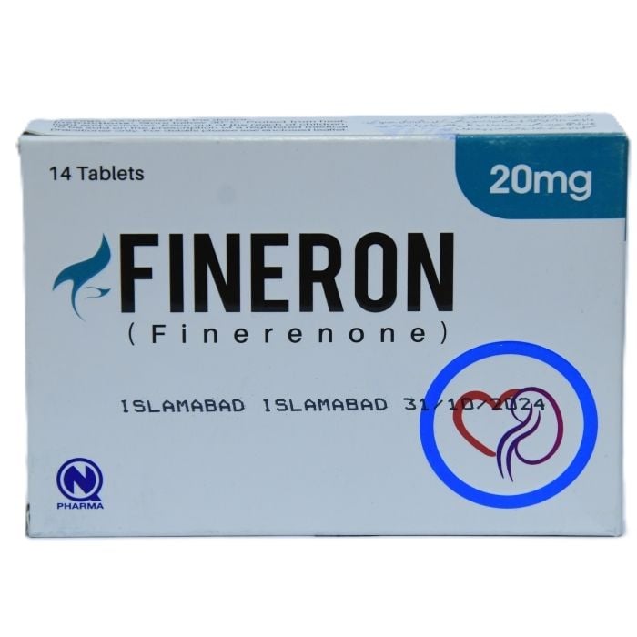 Fineron 20mg Tablets 14s