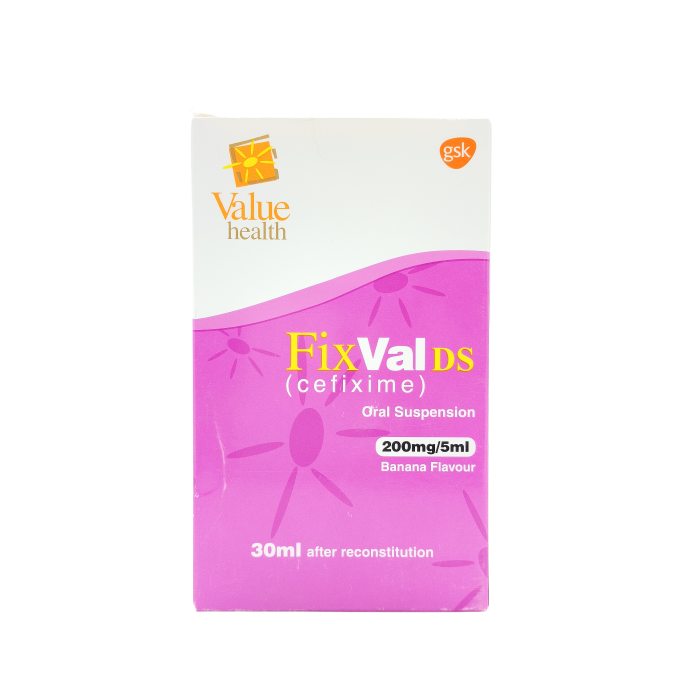 Fixval 200mg 5ml Suspension 30ml