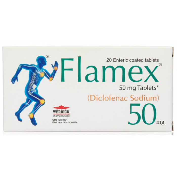 Flamex 50mg Tablets (20s)
