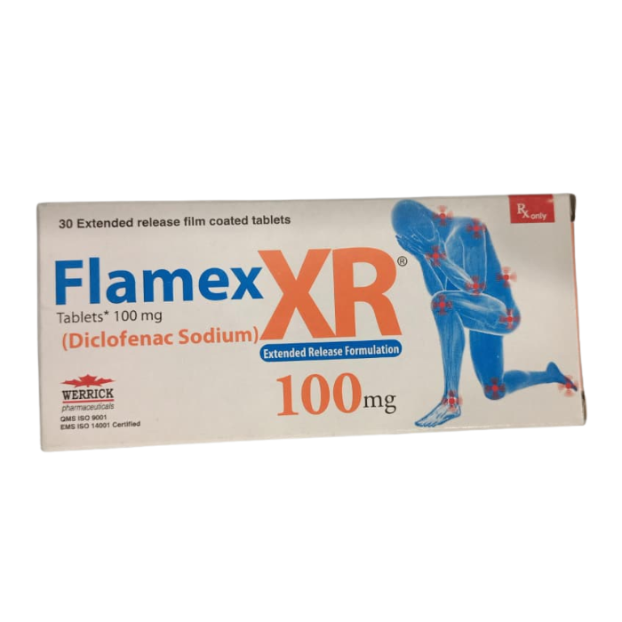 Flamex XR 100mg Tablets (30s)