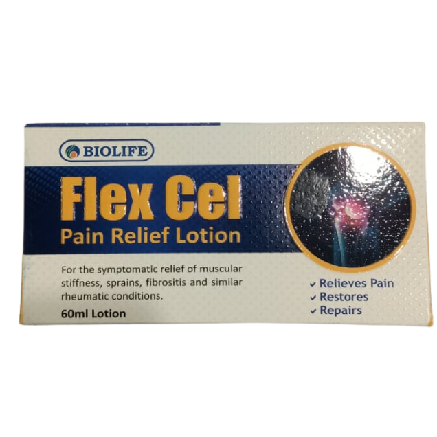 Flex Cel Pain Relief 60ml Lotion