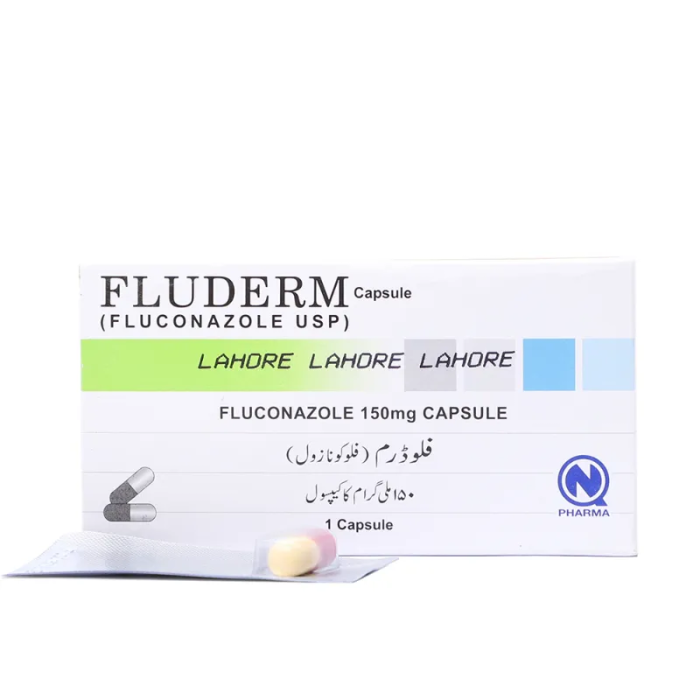 Fluderm 150mg Capsules