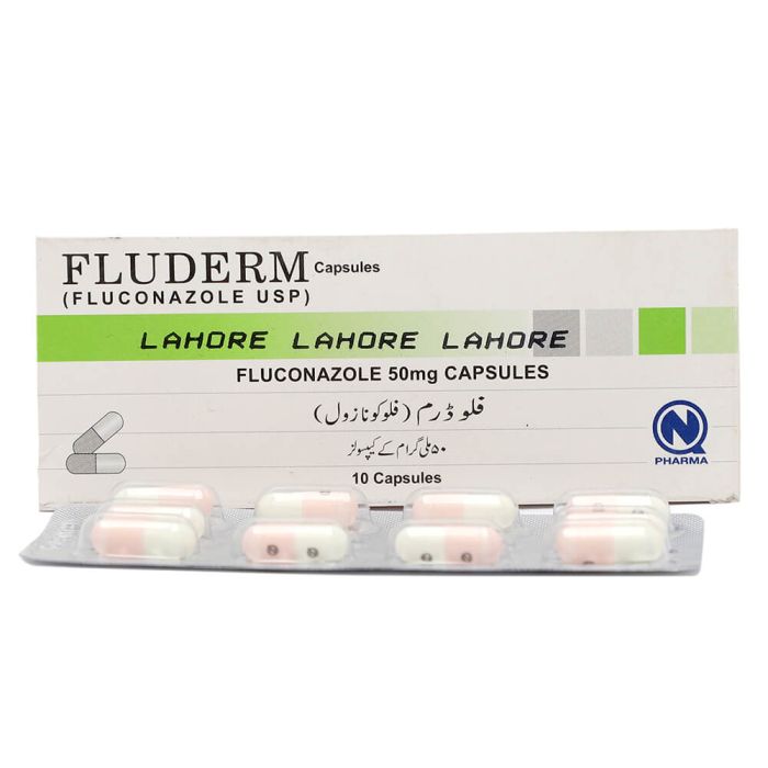 Fluderm 50mg Capsules