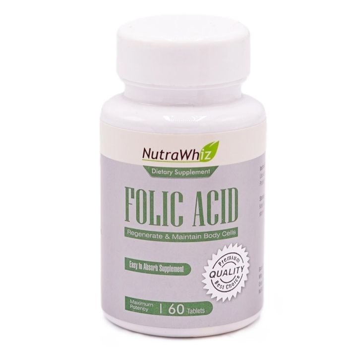 Folic Acid Tablets 60s Nutrawhiz