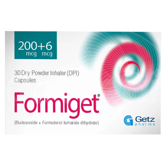 Formiget 200mcg/6mcg Dry Powder Inhaler Capsules (30s)